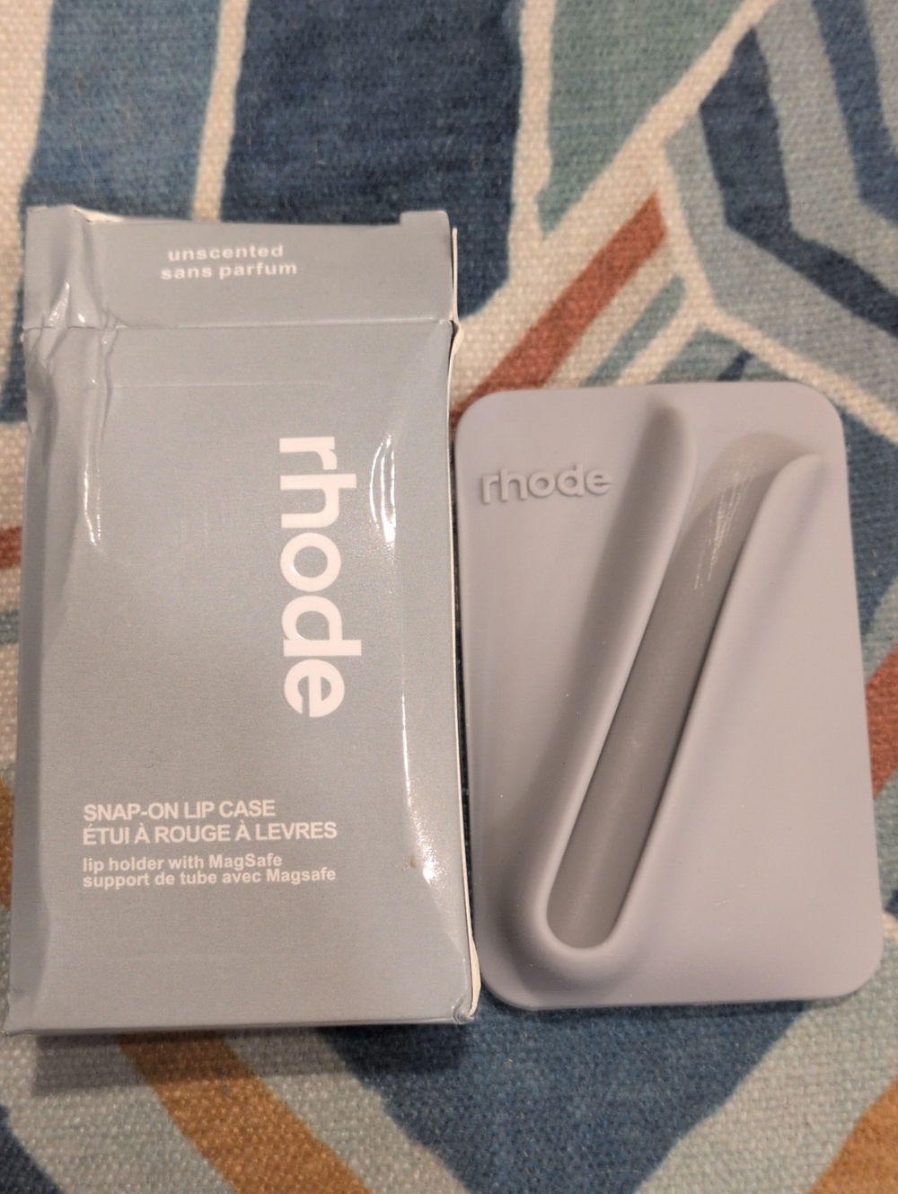 RHODE Snap-On Lip Case with MagSafe - Light Gray